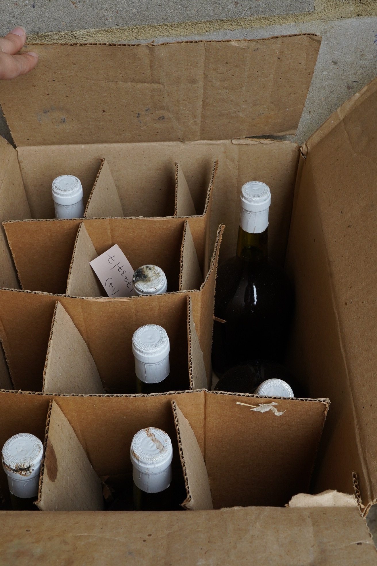 Eleven bottles of 1966 Crofts vintage port